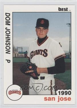 1990 Best San Jose Giants - [Base] #25 - Dom Johnson