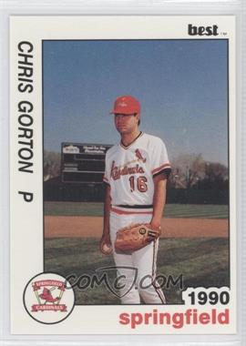 1990 Best Springfield Cardinals - [Base] #20 - Chris Gorton
