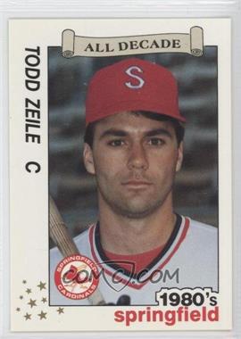 1990 Best Springfield Cardinals All Decade - [Base] #1 - Todd Zeile