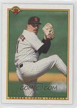 1990 Bowman - [Base] #206 - Craig Lefferts