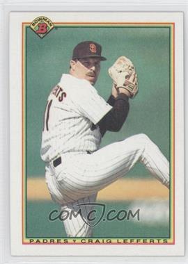 1990 Bowman - [Base] #206 - Craig Lefferts