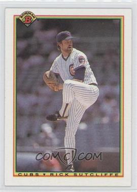 1990 Bowman - [Base] #21 - Rick Sutcliffe