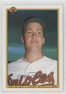 1990 Bowman - [Base] #246 - Curt Schilling