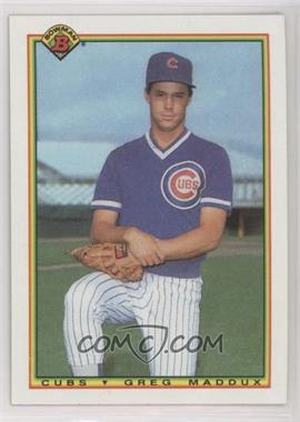 1990 Bowman - [Base] #27 - Greg Maddux