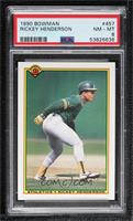 Rickey Henderson [PSA 8 NM‑MT]