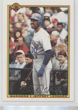 1990 Bowman - [Base] #472 - Jeffrey Leonard