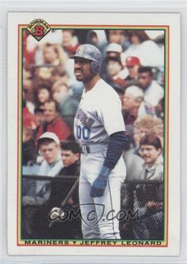 1990 Bowman - [Base] #472 - Jeffrey Leonard