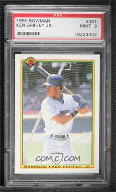 1990 Bowman - [Base] #481 - Ken Griffey Jr. [PSA 9 MINT]