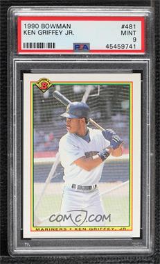 1990 Bowman - [Base] #481 - Ken Griffey Jr. [PSA 9 MINT]