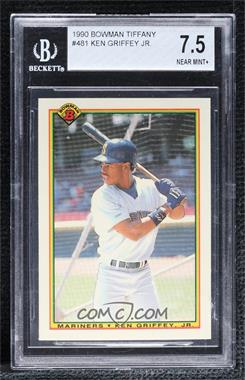 1990 Bowman - Factory Set [Base] - Collector's Edition (Tiffany) #481 - Ken Griffey Jr. [BGS 7.5 NEAR MINT+]