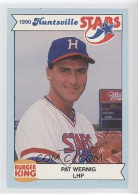 1990 Burger King Huntsville Stars - [Base] #_PAWE - Patrick Wernig