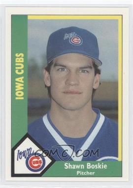 1990 CMC AAA - Iowa Cubs Green Back #1 - Shawn Boskie