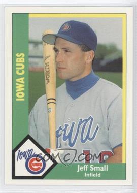 1990 CMC AAA - Iowa Cubs Green Back #20 - Jeff Small