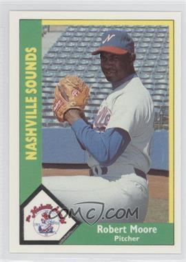 1990 CMC AAA - Nashville Sounds Green Back #2 - Bobby Moore