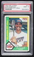 Juan Gonzalez [PSA 9 MINT]