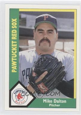 1990 CMC AAA - Pawtucket Red Sox Green Back #24 - Mike Dalton