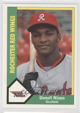 1990 CMC AAA - Rochester Red Wings Green Back #11 - Donell Nixon