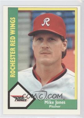 1990 CMC AAA - Rochester Red Wings Green Back #4 - Mike Jones