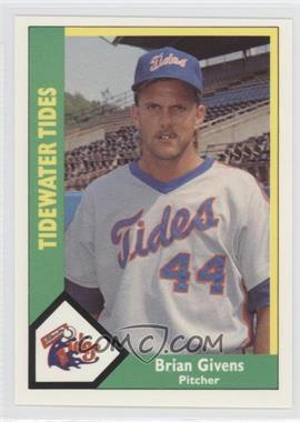 1990 CMC AAA - Tidewater Tides Green Back #4 - Brian Givens