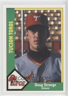 1990 CMC AAA - Tucson Toros Green Back #16 - Doug Strange