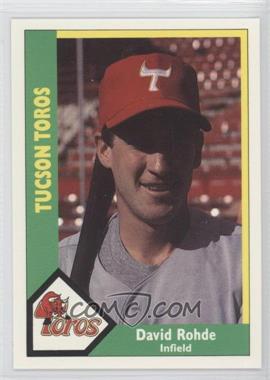 1990 CMC AAA - Tucson Toros Green Back #19 - Dave Rohde