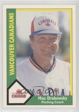 1990 CMC AAA - Vancouver Canadians Green Back #26 - Moe Drabowsky
