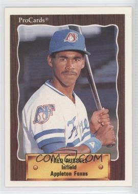 1990 CMC AAA/ProCards A & AA - Packs [Base] #698 - ProCards - Fred Russell