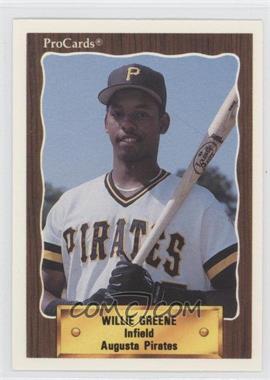 1990 CMC AAA/ProCards A & AA - Packs [Base] #849 - ProCards - Willie Greene