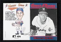 Warren Spahn [Good to VG‑EX]