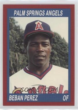 1990 Cal League California League - [Base] #213 - Beban Perez