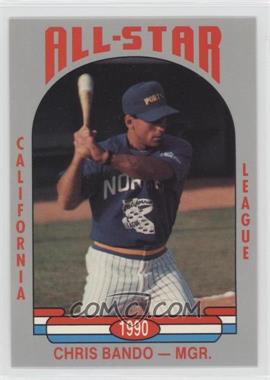 1990 Cal League California League All-Stars - [Base] #29 - Chris Bando