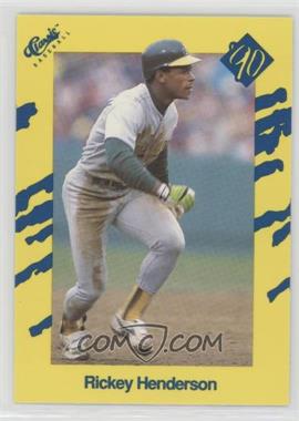 1990 Classic Update Yellow Travel Edition - [Base] #T27 - Rickey Henderson