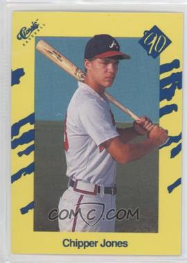 1990 Classic Update Yellow Travel Edition - [Base] #T92 - Chipper Jones