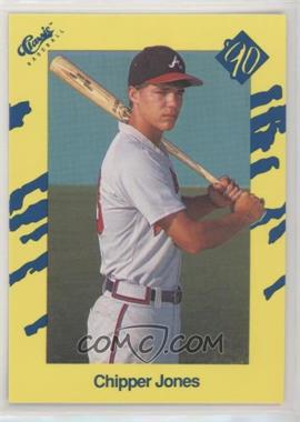 1990 Classic Update Yellow Travel Edition - [Base] #T92 - Chipper Jones