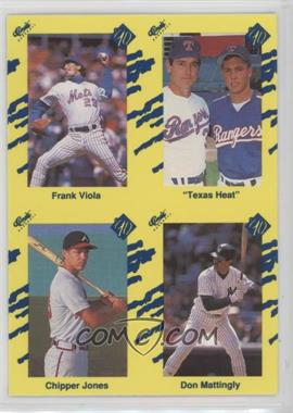 1990 Classic Update Yellow Travel Edition - [Base] #VRJM - Frank Viola, Nolan Ryan, Don Mattingly, Reid Ryan, Chipper Jones