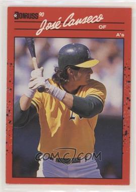 1990 Donruss - [Base] #125 - Jose Canseco