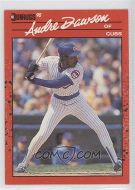 1990 Donruss - [Base] #223.2 - Andre Dawson (No Wedge Under Name on Front)