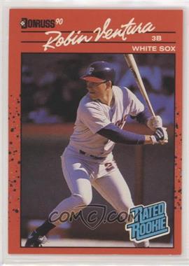 1990 Donruss - [Base] #28 - Rated Rookie - Robin Ventura