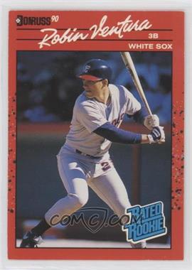 1990 Donruss - [Base] #28 - Rated Rookie - Robin Ventura
