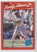 Rated Rookie - Sandy Alomar Jr. (. After Inc in the Copyright on Back)