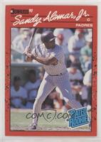 Rated Rookie - Sandy Alomar Jr. (. After Inc in the Copyright on Back)