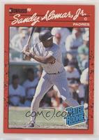 Rated Rookie - Sandy Alomar Jr. (. After Inc in the Copyright on Back)