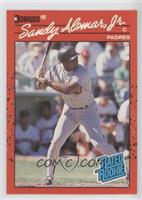 Rated Rookie - Sandy Alomar Jr. (. After Inc in the Copyright on Back)