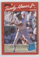 Rated Rookie - Sandy Alomar Jr. (. After Inc in the Copyright on Back)