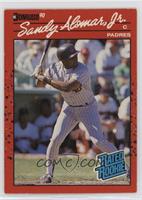Rated Rookie - Sandy Alomar Jr. (No . After Inc in the Copyright on Back) [EX&n…