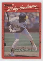 Rickey Henderson (No . After Inc in the Copyright at back top)