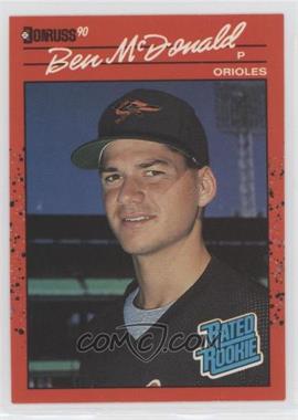 1990 Donruss - [Base] #32 - Rated Rookie - Ben McDonald