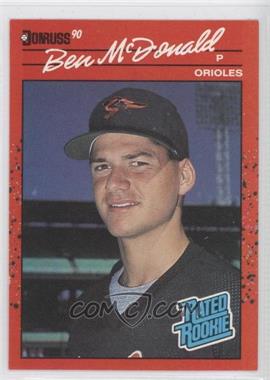 1990 Donruss - [Base] #32 - Rated Rookie - Ben McDonald