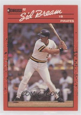 1990 Donruss - [Base] #329.2 - Sid Bream (No . After Inc in the Copyright at top back)