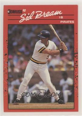 1990 Donruss - [Base] #329.2 - Sid Bream (No . After Inc in the Copyright at top back)